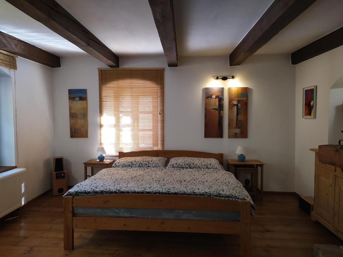 Forest Rustic Apartment Brdy Vesin エクステリア 写真